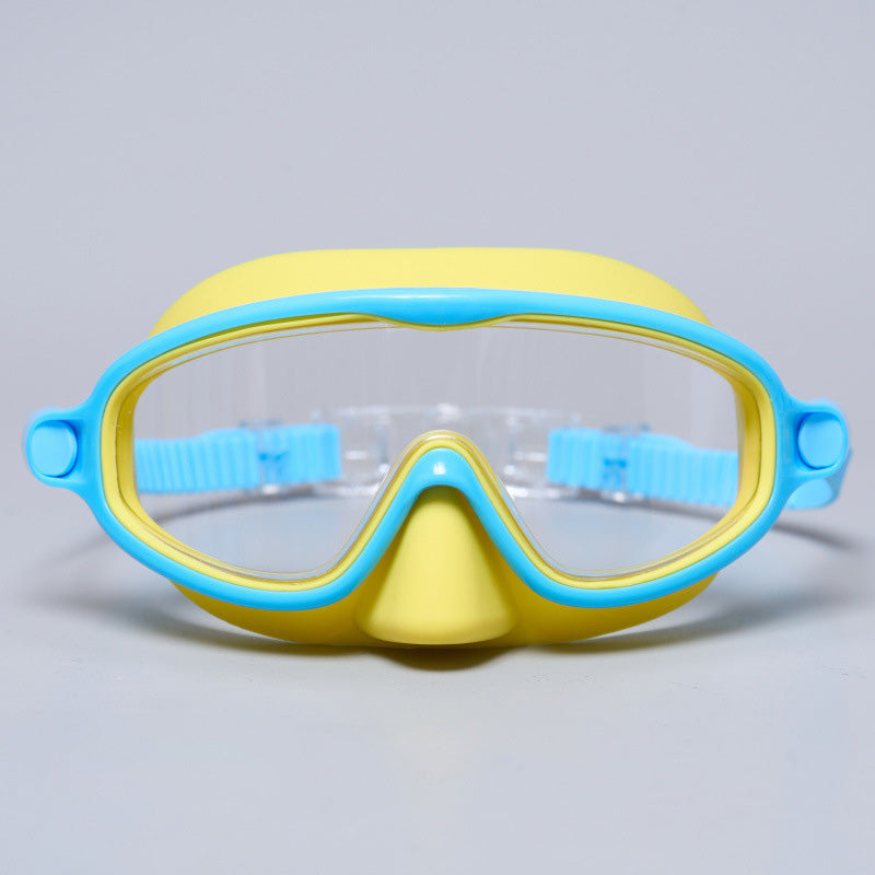 Kinder-Nasenmaske Schwimmbrille mit großem Rahmen
