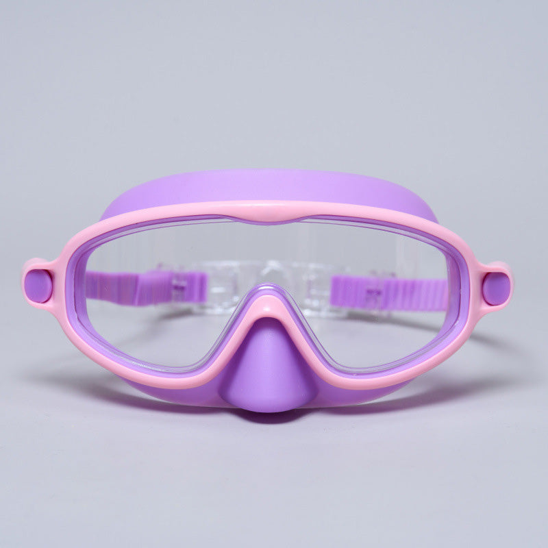 Kinder-Nasenmaske Schwimmbrille mit großem Rahmen