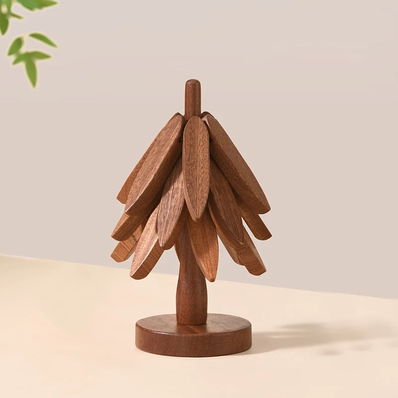 Holzbaum Untersetzer Tischsets