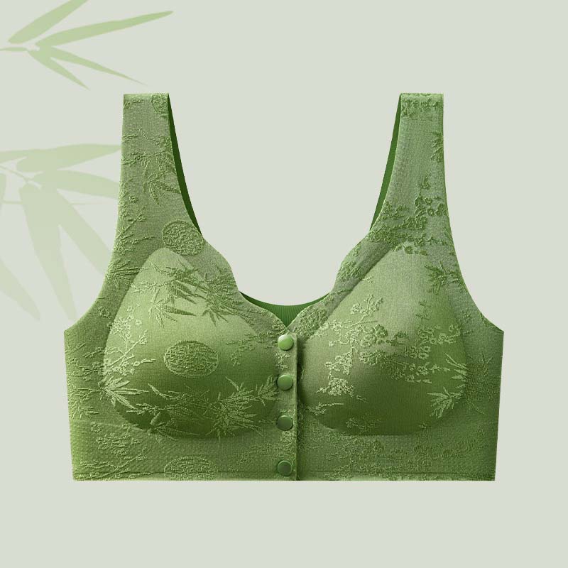 Geprägter Jacquard-BH mit Frontverschluss