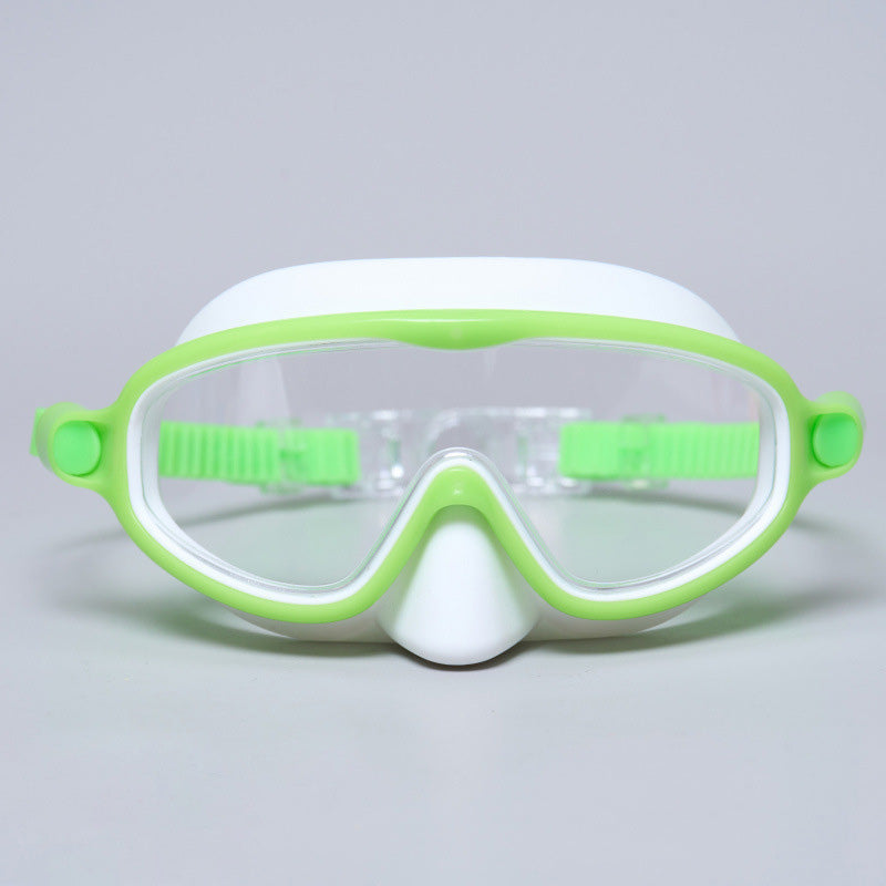 Kinder-Nasenmaske Schwimmbrille mit großem Rahmen