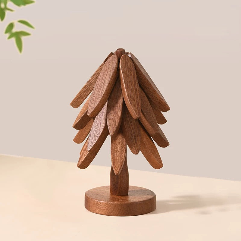 Holzbaum Untersetzer Tischsets