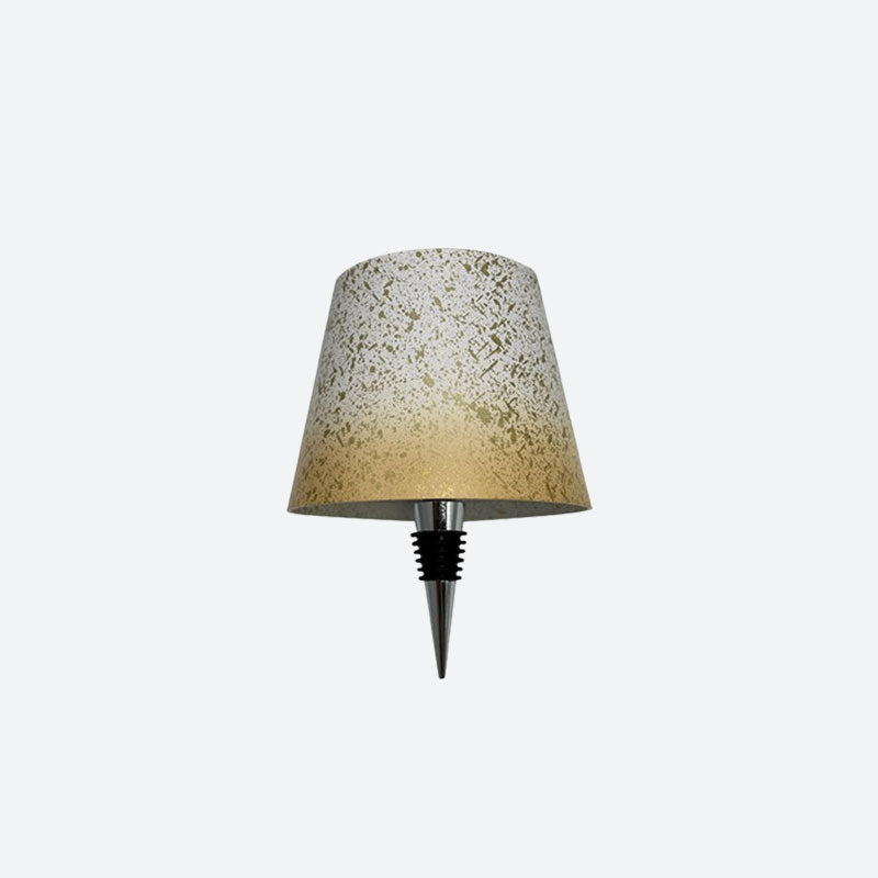 Weinflaschen Kunst Tischlampe