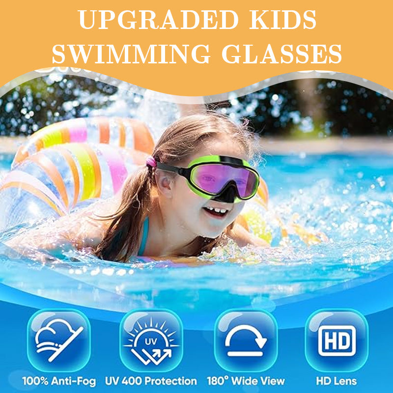Kinder-Nasenmaske Schwimmbrille mit großem Rahmen