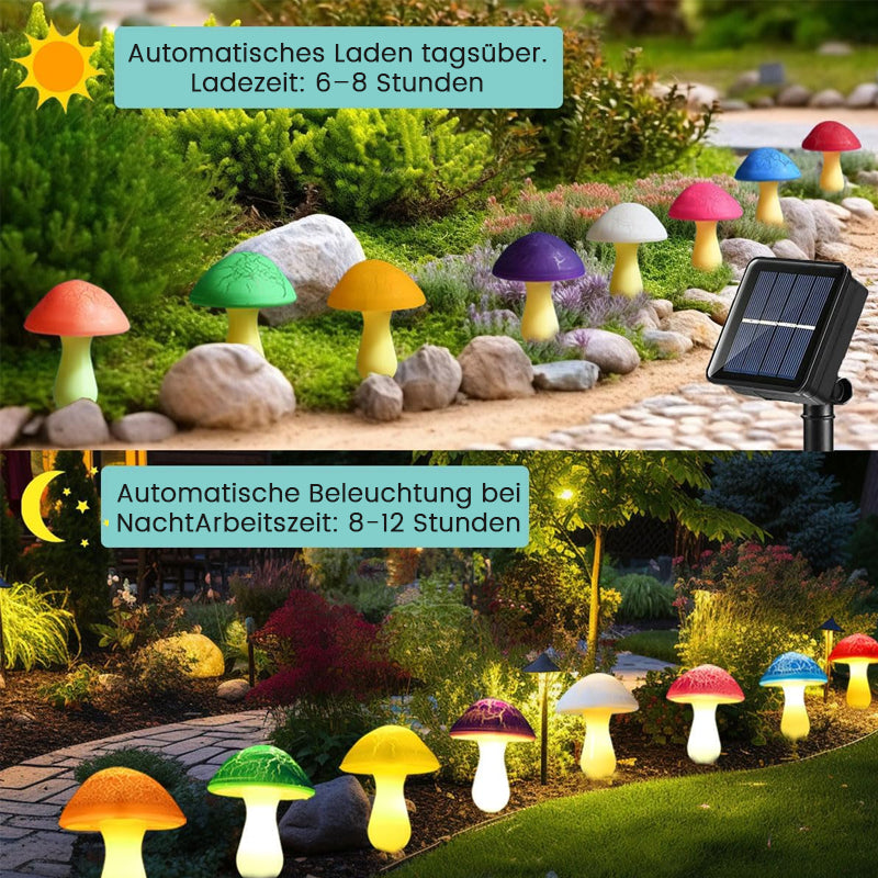 LED Pilz Stehleuchte