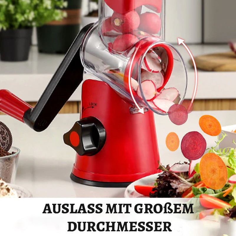 Multifunktionaler Gemüseschneider Mit Handkurbel