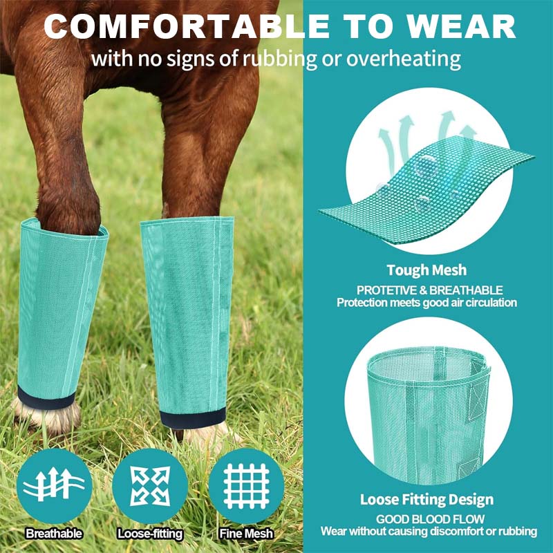 Atmungsaktive Mesh-Leggings zum Fliegenschutz für Pferde 🐎✨