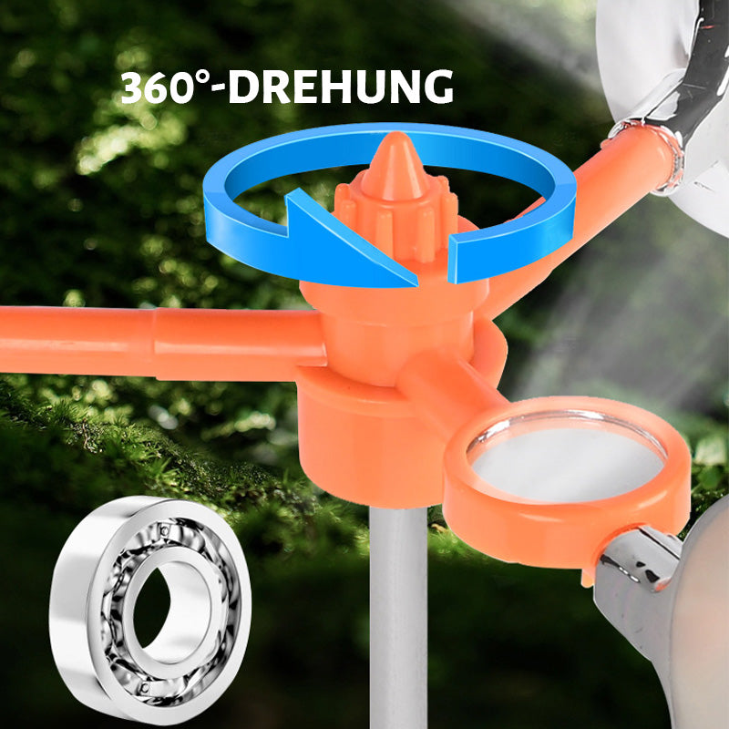 Solarbetriebener Vogelabwehr mit Sprachfunktion