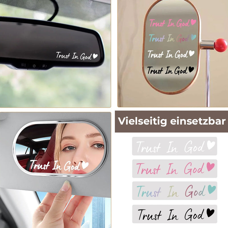 Auto-Rückspiegelaufkleber
