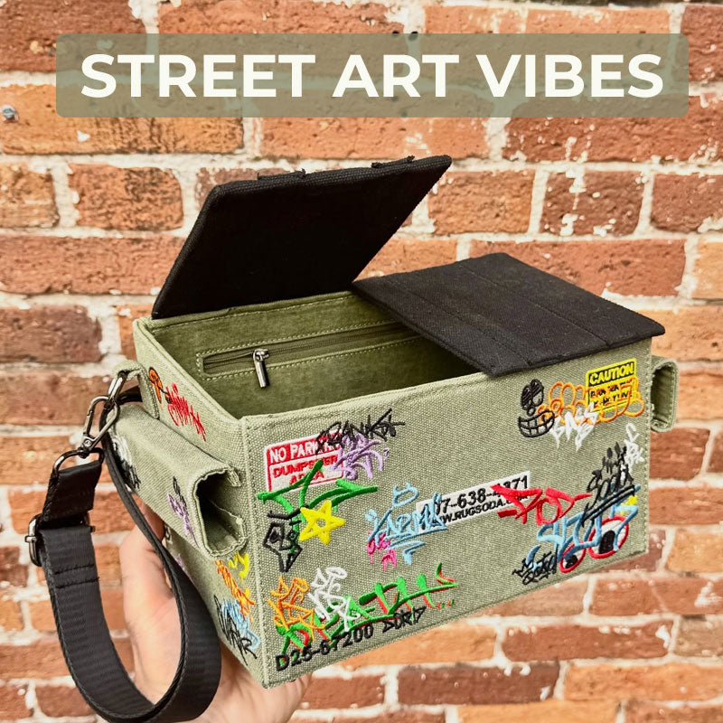 Urban Rebel Graffiti Umhängetasche 🎨🔥