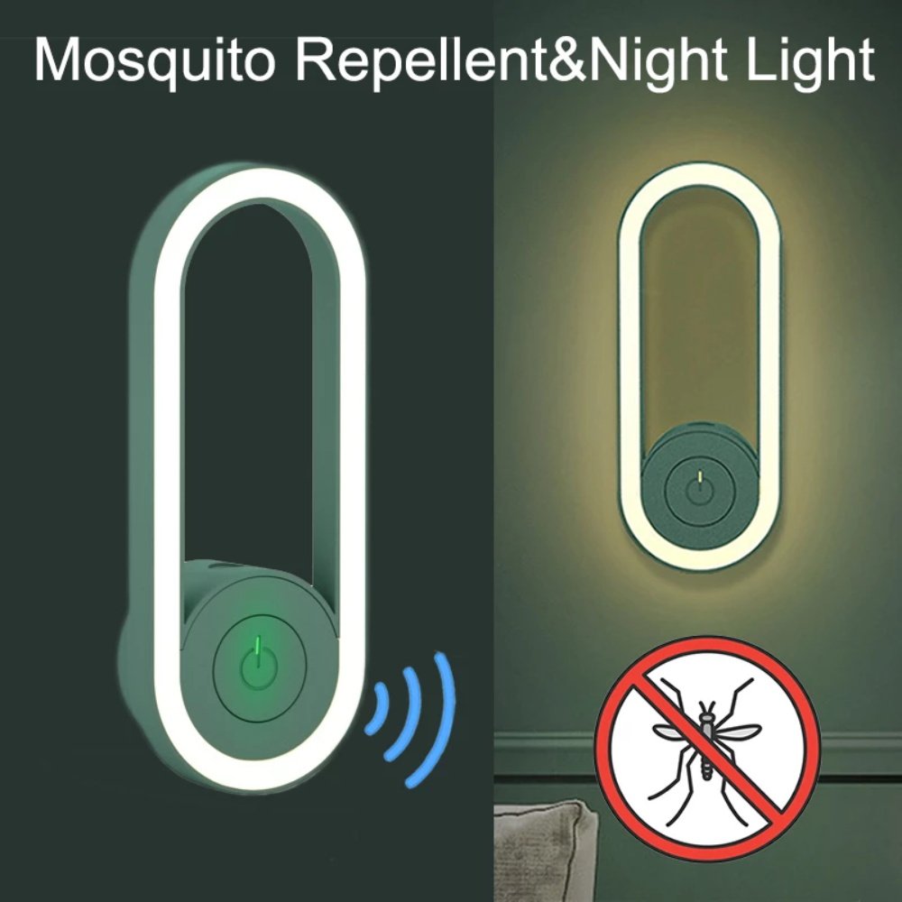 Neueste Frequenzumwandlung Ultraschall-Moskito-Killer mit Led-Schlaflicht