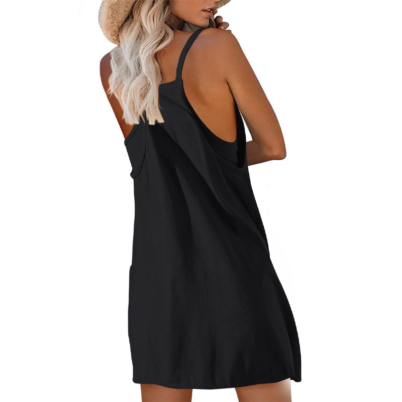 Sommerliches weites Minikleid