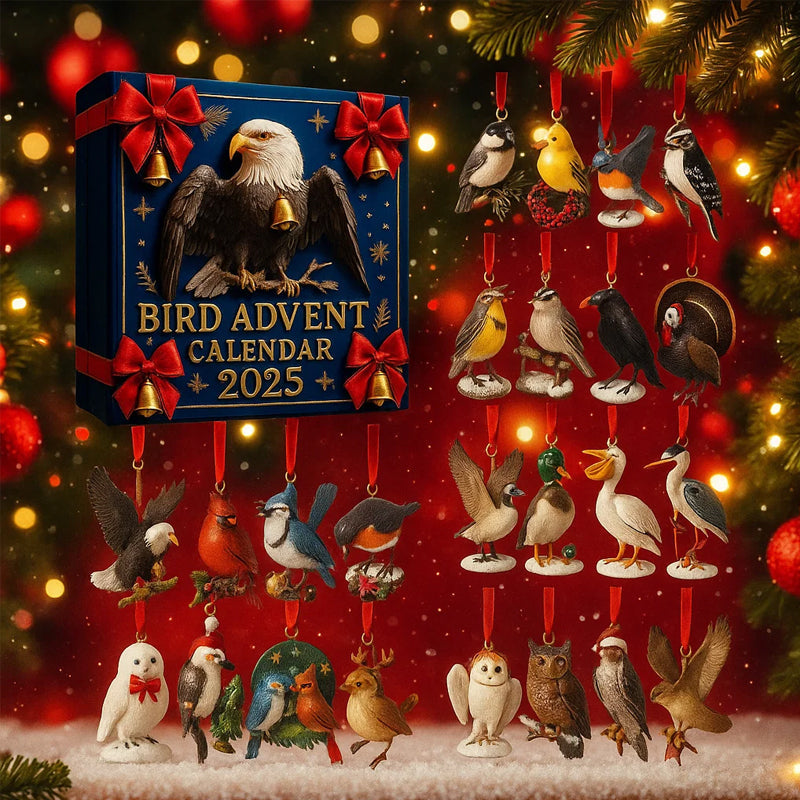 🐦 Vogel-Adventskalender 2025 – Ein gefiederter Countdown bis Weihnachten 🎄