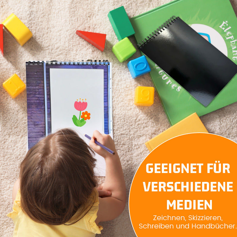 Malportfolio · Doppelseitiges Talent-Notizbuch