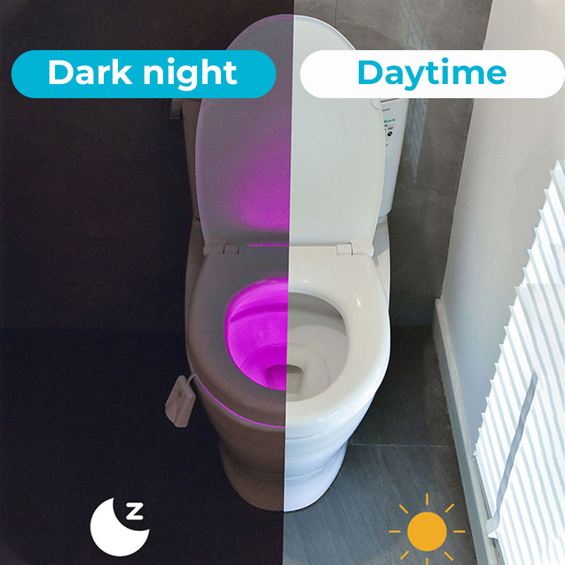 Intelligentes Sensor-Toilettenlicht