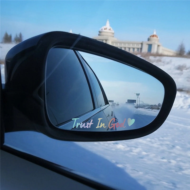 Auto-Rückspiegelaufkleber