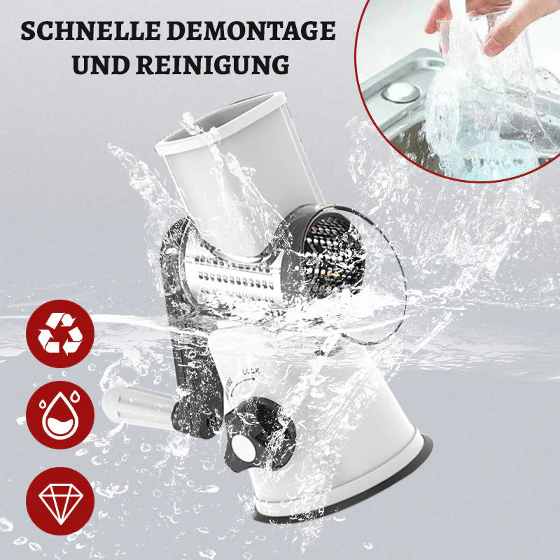 Multifunktionaler Gemüseschneider Mit Handkurbel