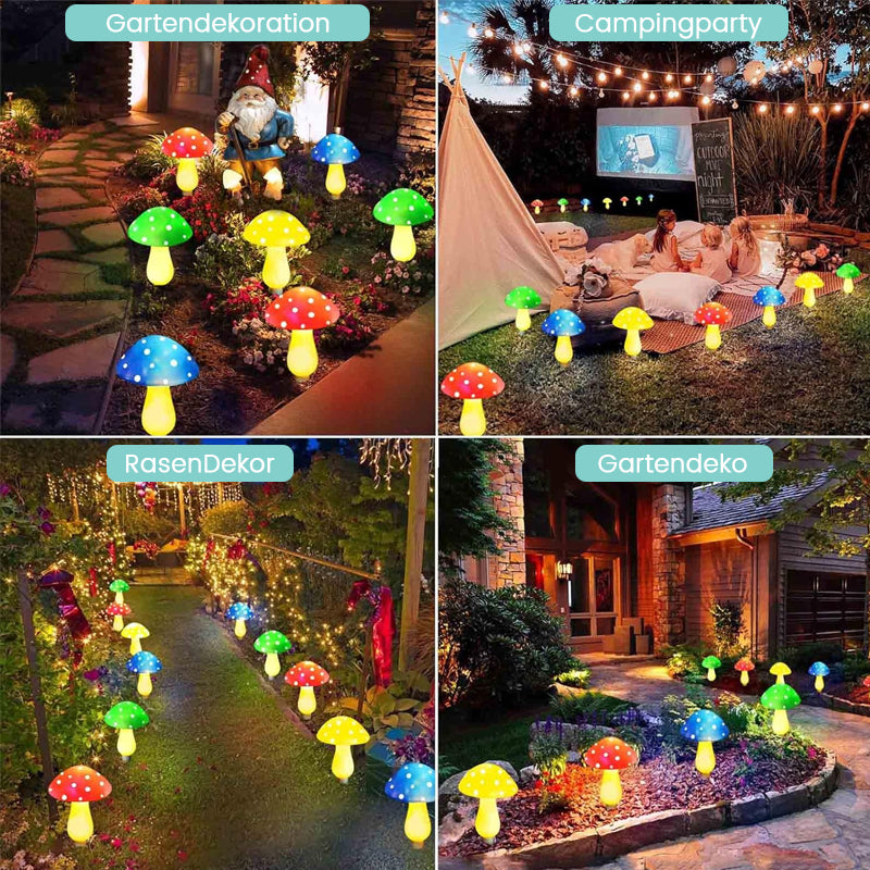 LED Pilz Stehleuchte