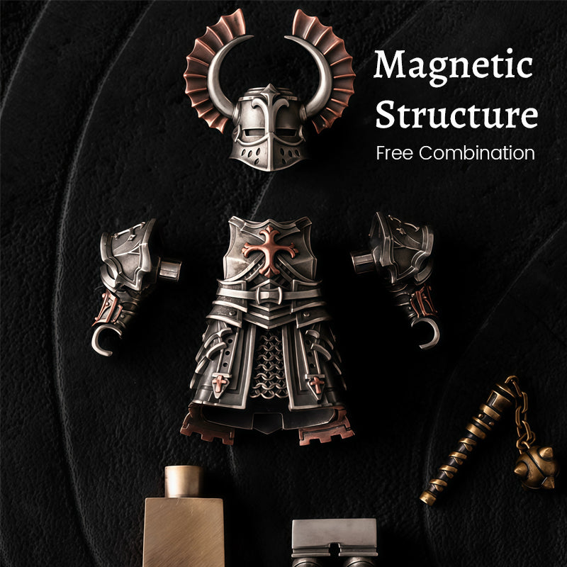 Magnetisches Ornament „Der Kriegsherr-Ritter“