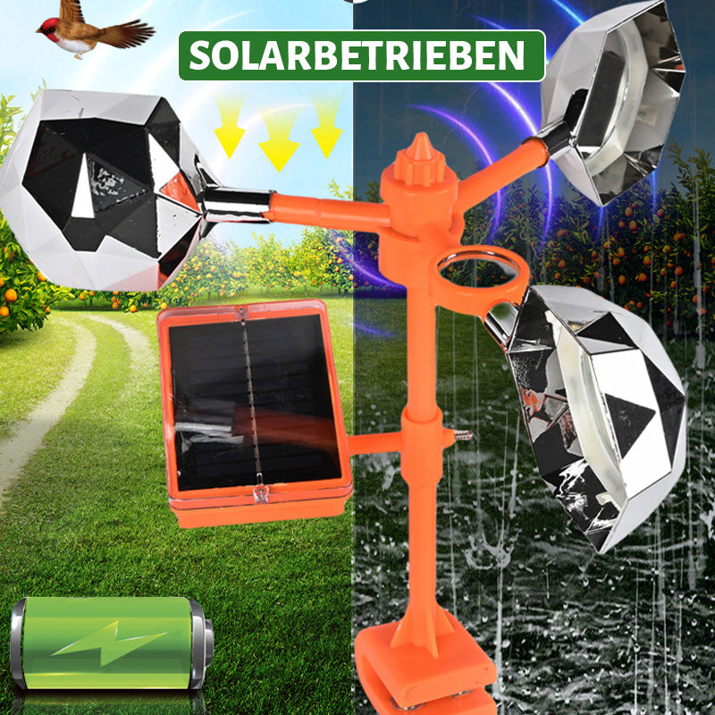 Solarbetriebener Vogelabwehr mit Sprachfunktion