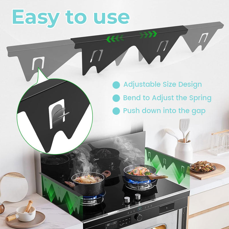 Backofen-Spaltabdeckung – Versiegeln Sie Ihre Küchenspalten mit Stil und Sicherheit! 🔥✨