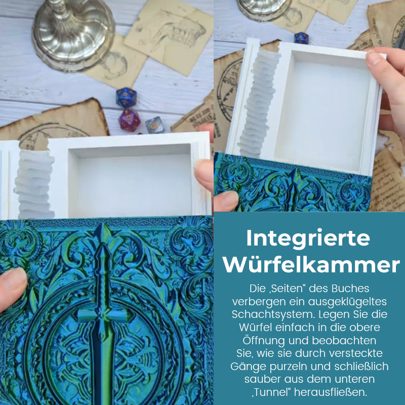 Zauberbuch-Würfelturm