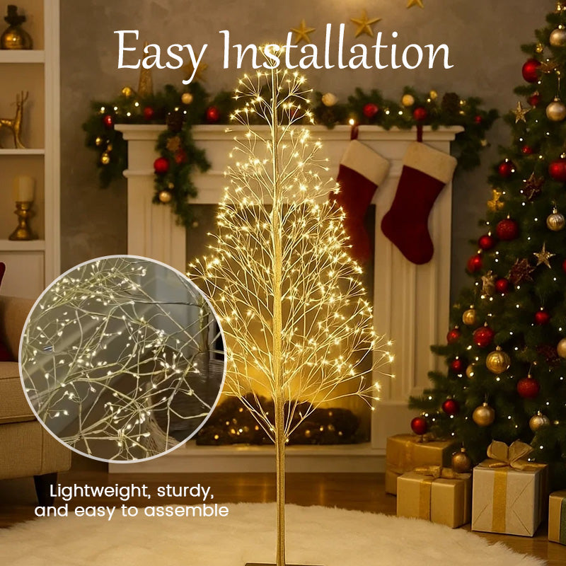 ✨ Verzauberte funkelnde Weihnachtsbaumlichter 🎄🌟