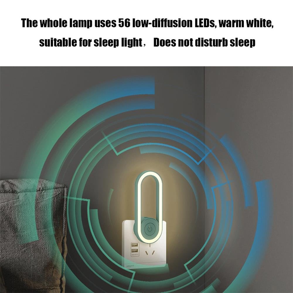 Neueste Frequenzumwandlung Ultraschall-Moskito-Killer mit Led-Schlaflicht