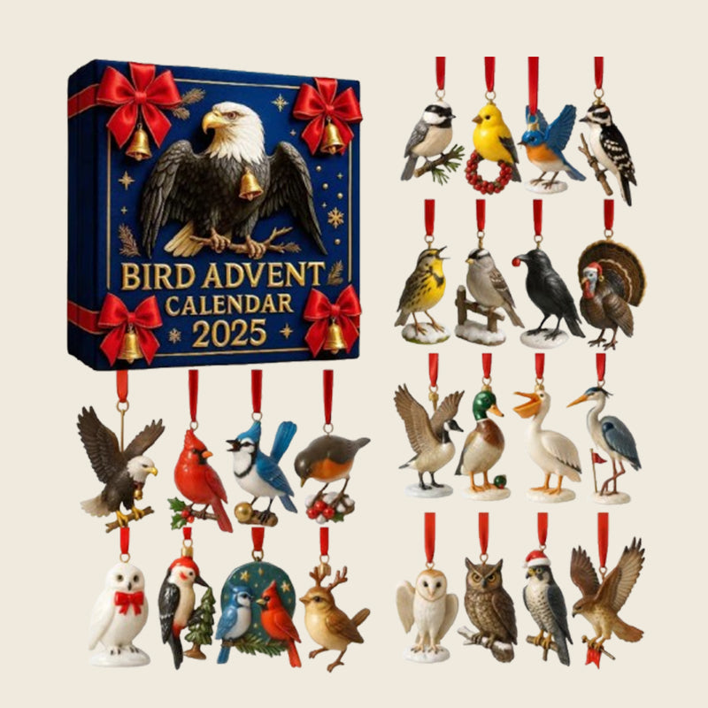 🐦 Vogel-Adventskalender 2025 – Ein gefiederter Countdown bis Weihnachten 🎄