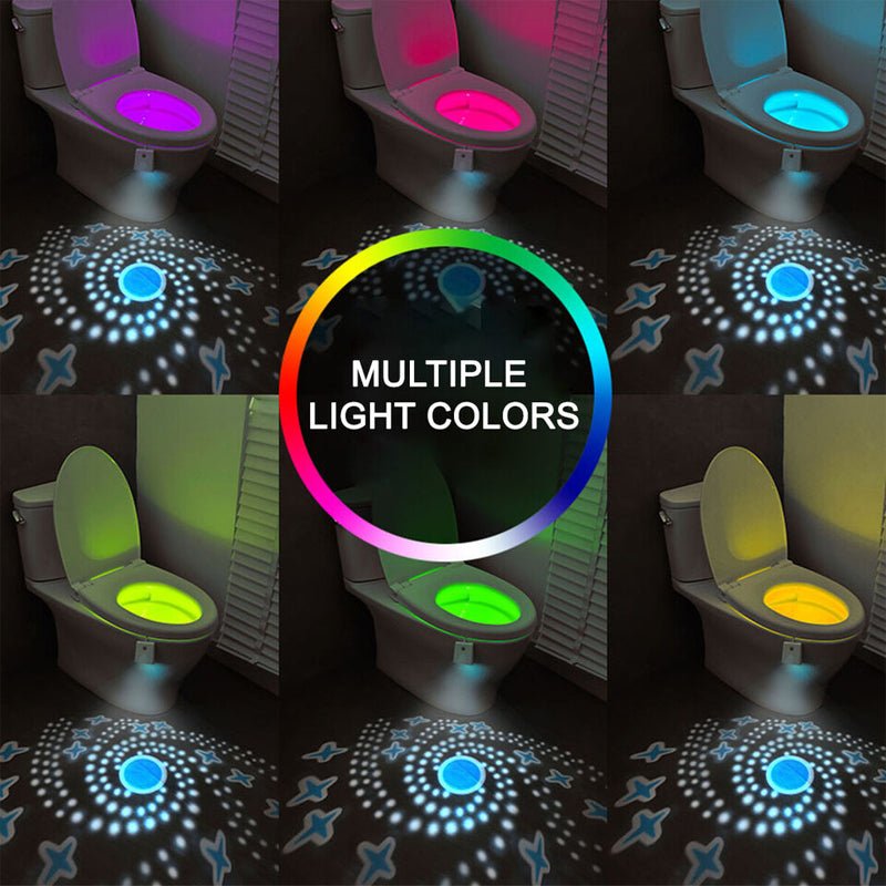 Intelligentes Sensor-Toilettenlicht