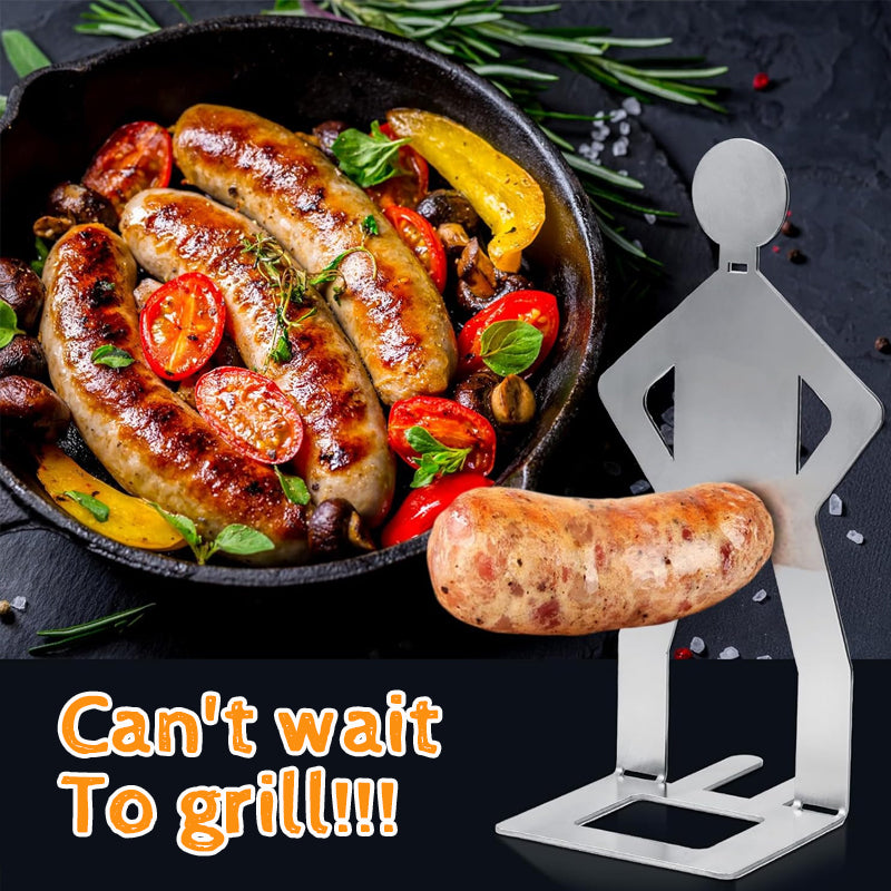 Wurstgrill für den Außenbereich in Menschenform