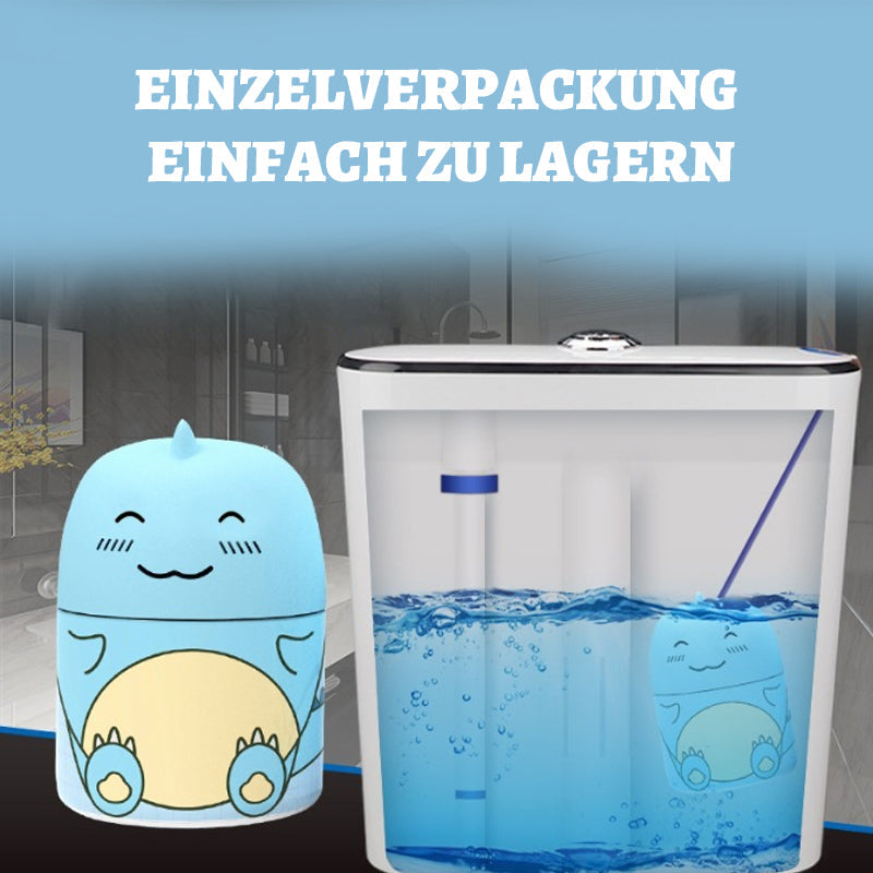 Kleiner Dinosaurier-Toilettenreiniger