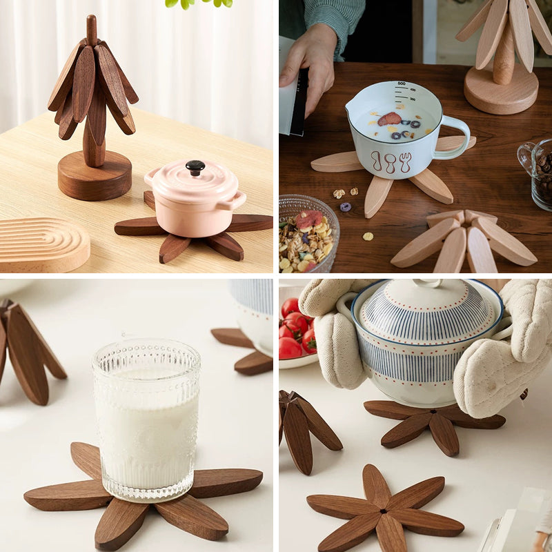 Holzbaum Untersetzer Tischsets