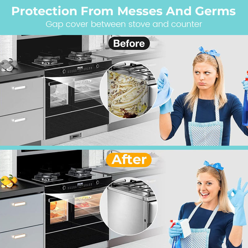Backofen-Spaltabdeckung – Versiegeln Sie Ihre Küchenspalten mit Stil und Sicherheit! 🔥✨