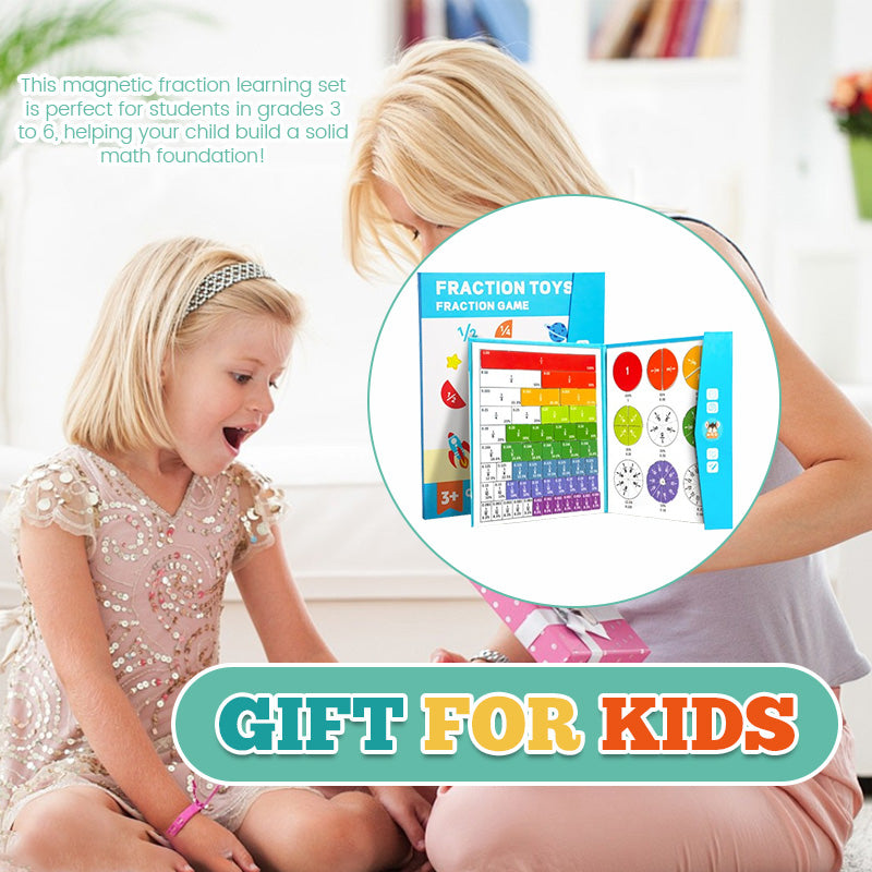 🧲 Magnetisches Lernset für Brüche – Meistern Sie Brüche mit Spaß und Leichtigkeit!