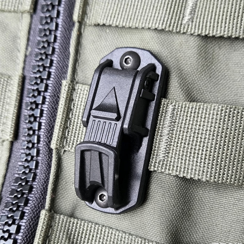 Taktischer Schlüsselanhänger mit Schnellverschluss – EDC Schlüsselclip für Rucksack, Gürtel, Outdoor & Alltag