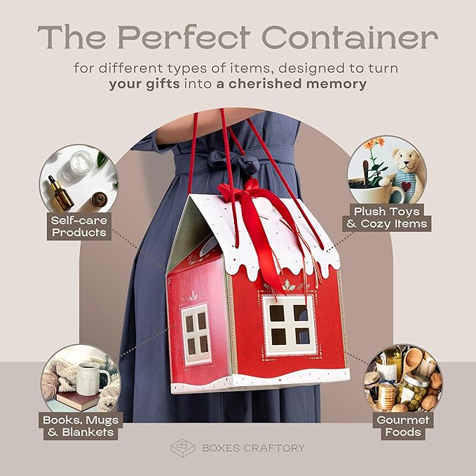 Magische Weihnachtshütte Geschenkbox