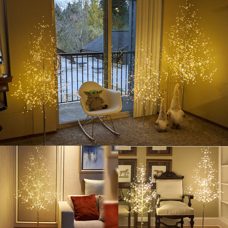 ✨ Verzauberte funkelnde Weihnachtsbaumlichter 🎄🌟