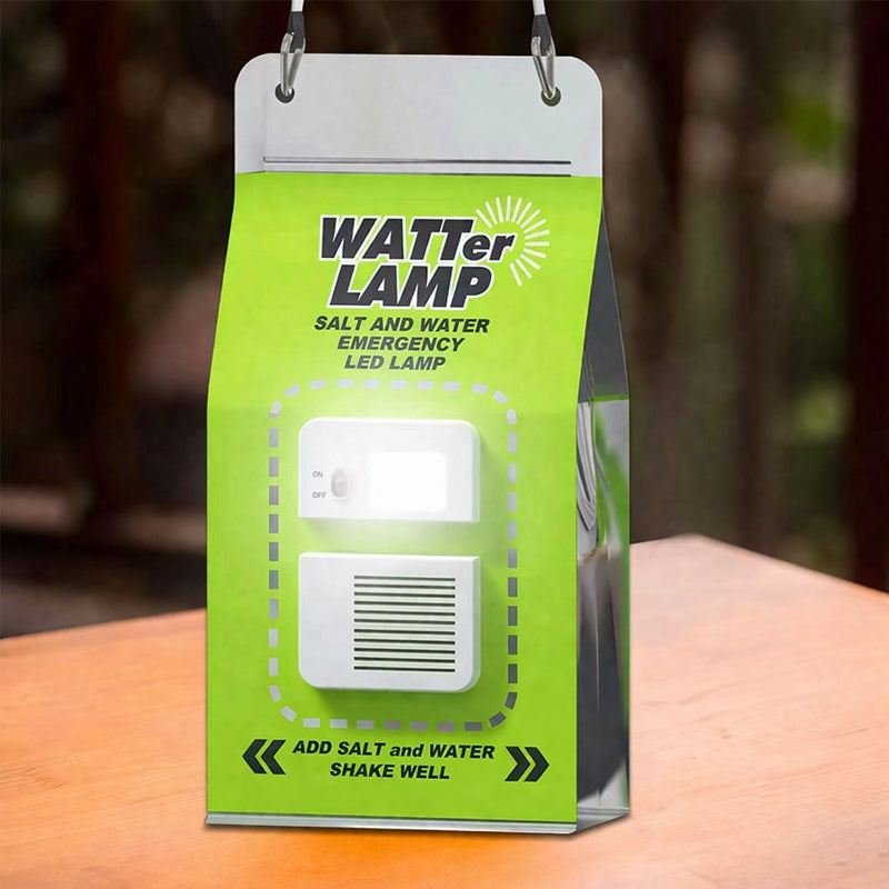 SaltLight Outdoor – Die Notfall-Salzwasserlampe