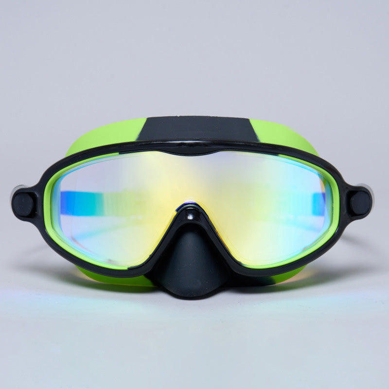 Kinder-Nasenmaske Schwimmbrille mit großem Rahmen