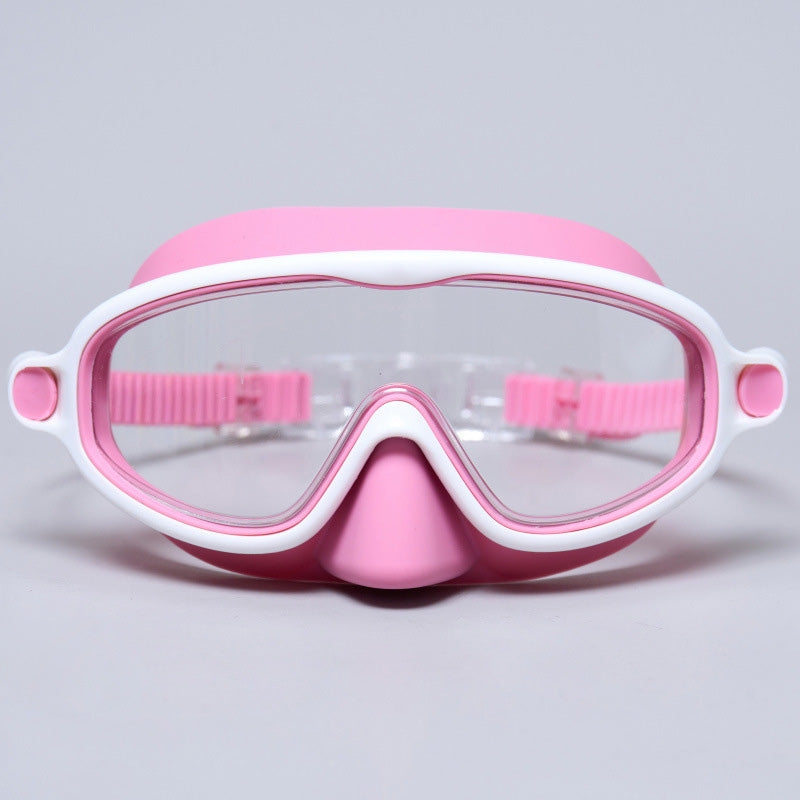 Kinder-Nasenmaske Schwimmbrille mit großem Rahmen