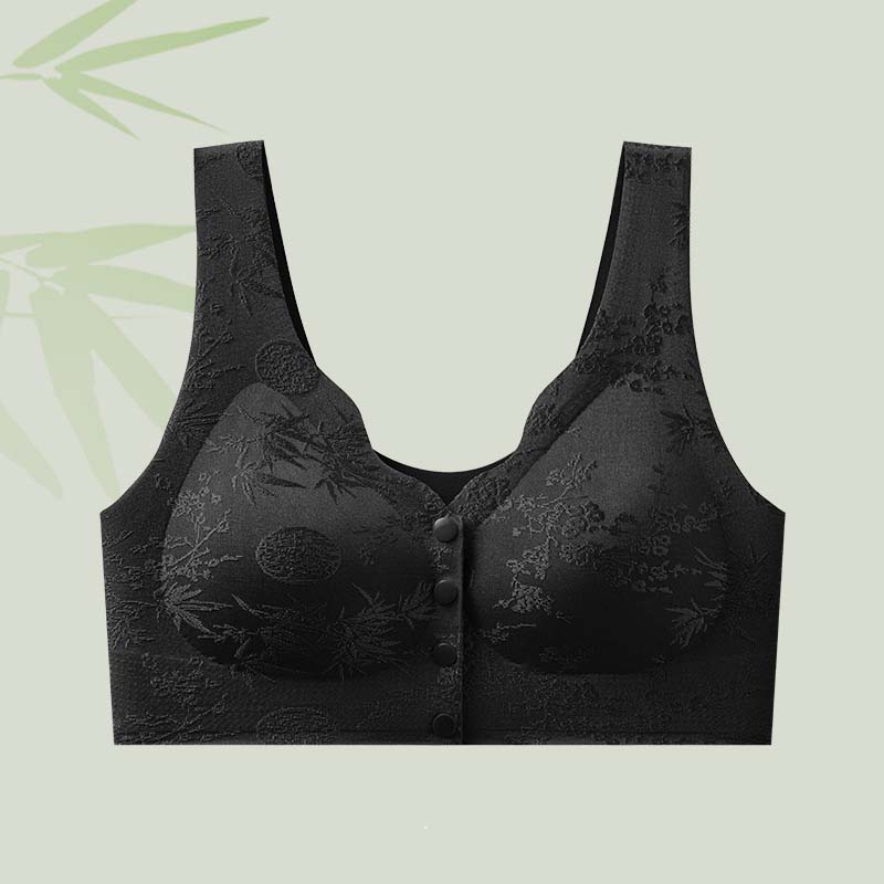 Geprägter Jacquard-BH mit Frontverschluss