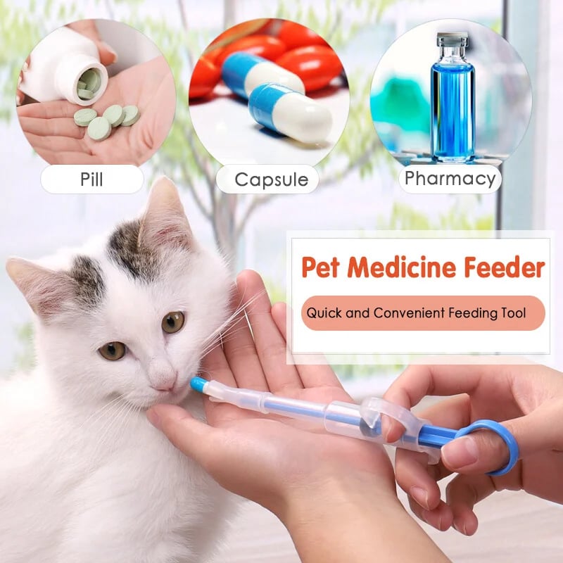 🔥Medikamentenspender für Haustiere😺🐶(1 Satz mit 3)