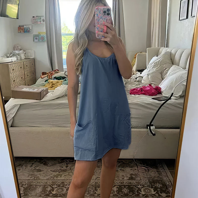 Sommerliches weites Minikleid