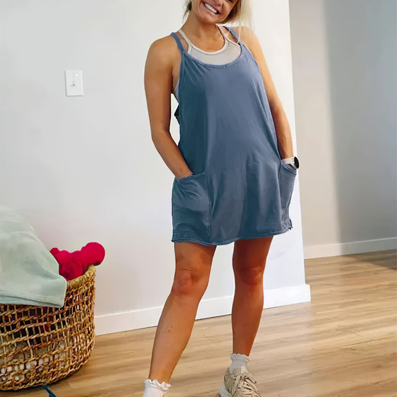 Sommerliches weites Minikleid