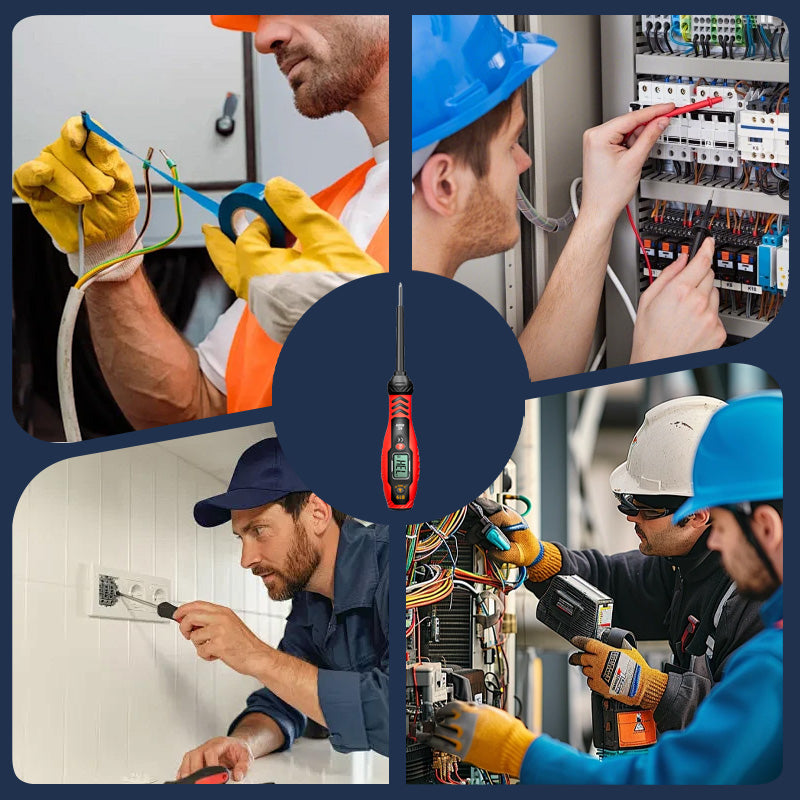 ✍️⚡ Intelligenter berührungsloser Spannungsprüfer - Das beste Werkzeug für Elektriker💡