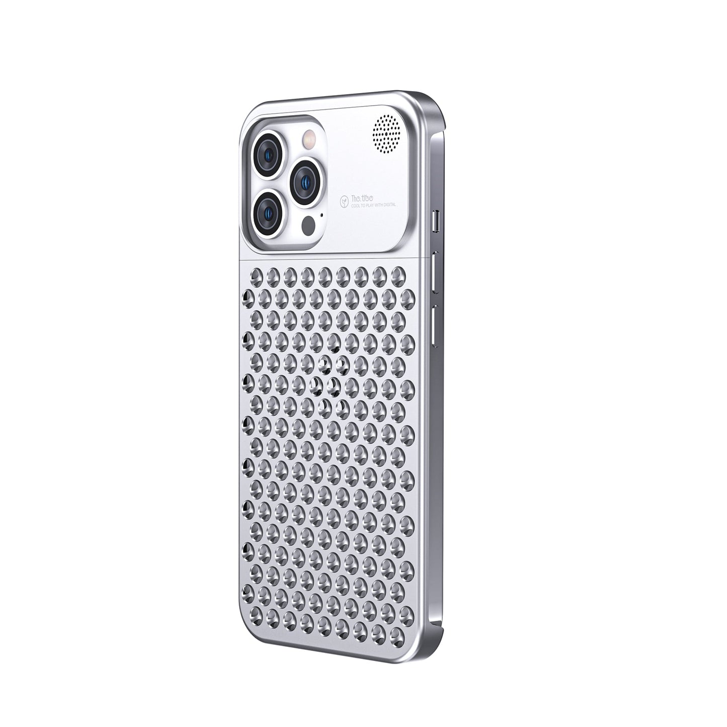 Aromatherapie Telefon Fall iphone13iPhone14/15 Aluminiumlegierung Anti-Fall Wärmeableitung Lünette schlank
