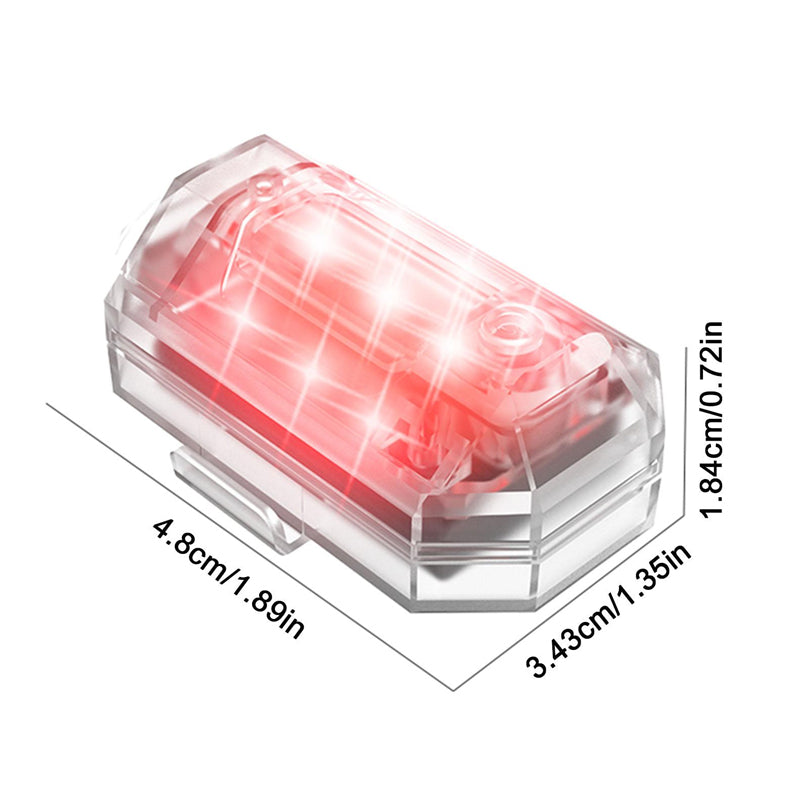 Drahtlose Fernbedienung 7-Farben-LED-Blitz