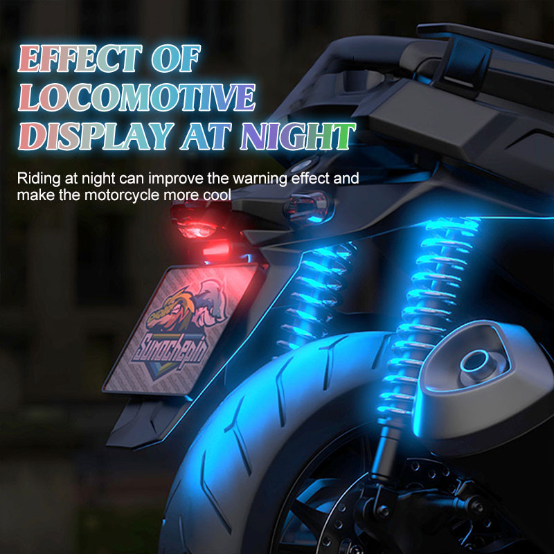 Drahtlose Fernbedienung 7-Farben-LED-Blitz