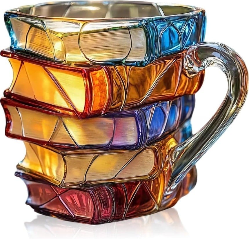 Illustrierte Buchtasse